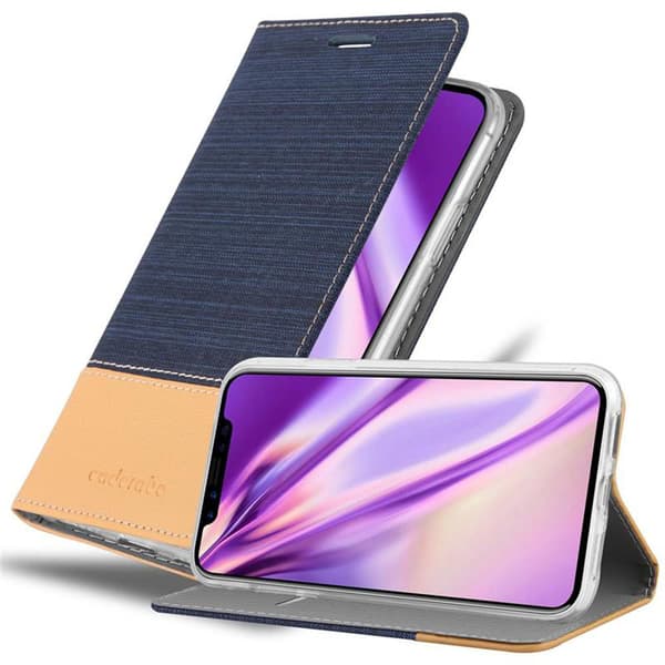 iPhone X / XS Skal Plånboksfodral med magnetisk stängning, ståfunktion och kortficka