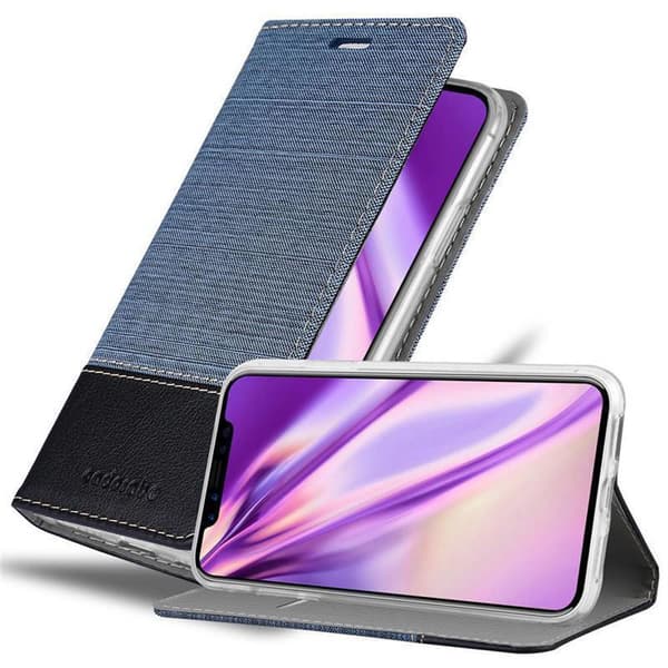 iPhone X / XS Skal Plånboksfodral med magnetisk stängning, ståfunktion och kortficka