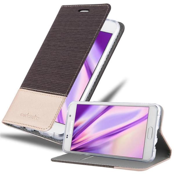 Samsung Galaxy A5 2016 Suojakotelo Suojakuori Lompakkokotelo Matkapuhelinkotelo jossa magneettisuljenta, jalusta-toiminto ja korttitasku