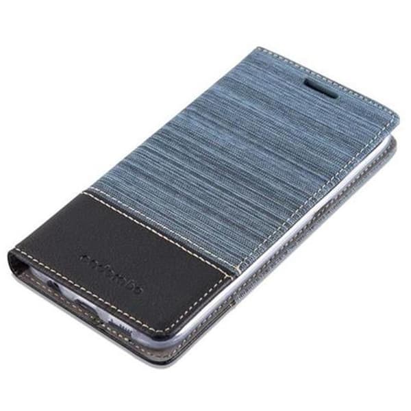 Samsung Galaxy S7 EDGE Pungetui Cover Case (Blå)
