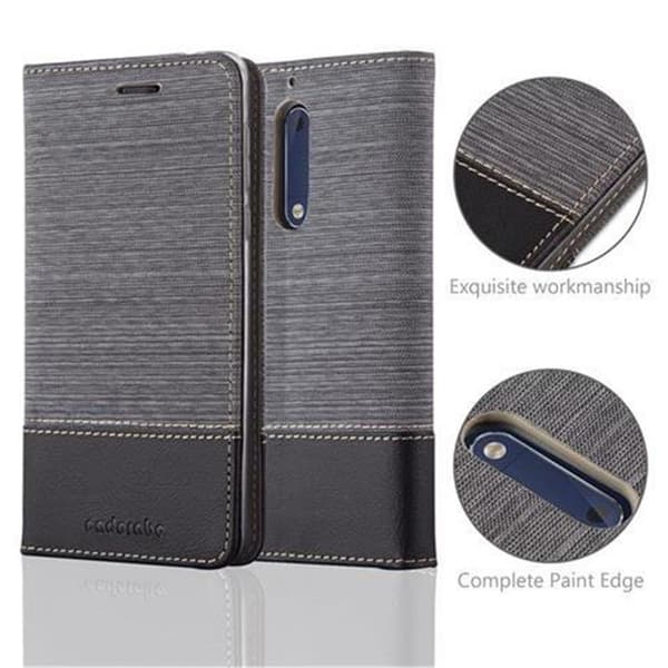 Nokia 5 2017 Pungetui Cover Case (Grå)