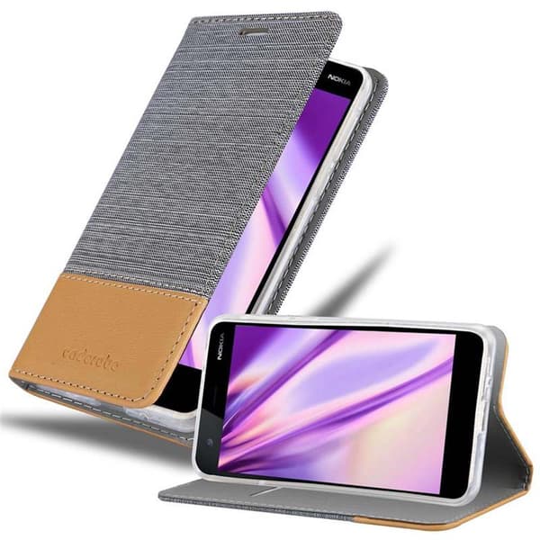 Nokia 2 2017 Suojakotelo Suojakuori Lompakkokotelo Matkapuhelinkotelo jossa magneettisuljenta, jalusta-toiminto ja korttitasku
