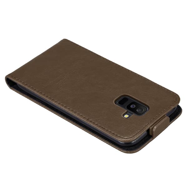 Deksel til Samsung Galaxy A6 PLUS 2018 Flip Etui med magnetisk lukking