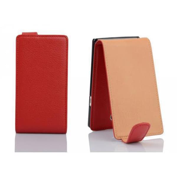 Skyddsfodral för HTC Desire 700 Fodral Skal Mobilskydd i flipdesign av texturerat konstläder Case Cover