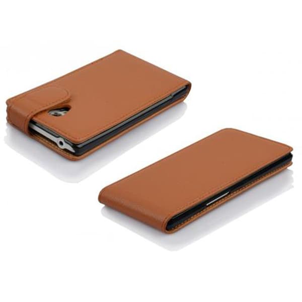 Skyddsfodral för HTC Desire 700 Fodral Skal Mobilskydd i flipdesign av texturerat konstläder Case Cover