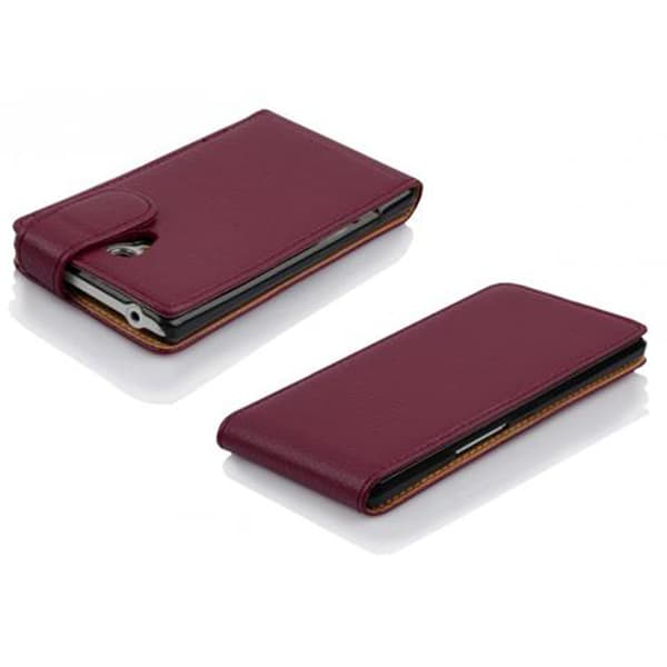 Skyddsfodral för HTC Desire 700 Fodral Skal Mobilskydd i flipdesign av texturerat konstläder Case Cover