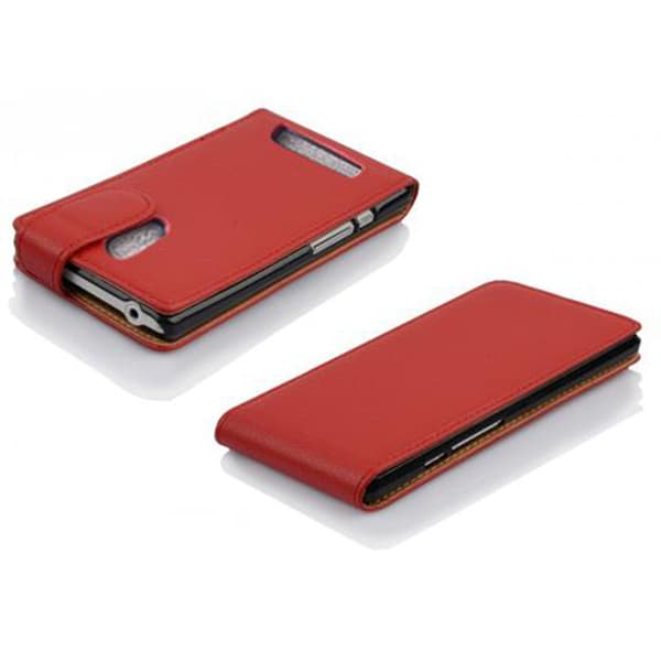 HTC Desire 500 Suojakotelo Suojakuori Lompakkokotelo Matkapuhelinkotelo Teksturoidusta keinonahasta valmistettu flip-muotoiltu suojakotelo