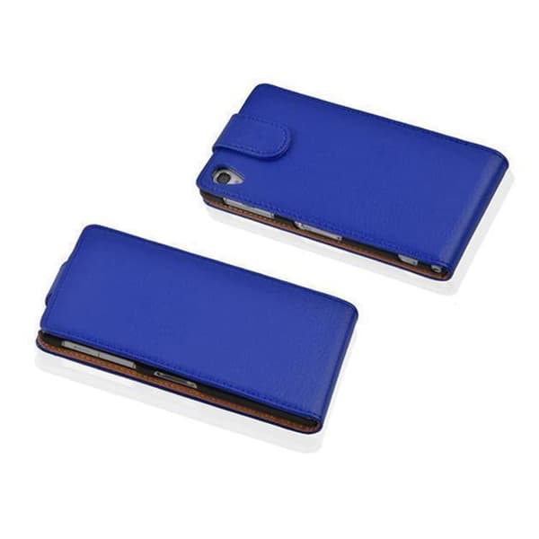 Skyddsfodral för Sony Xperia Z1 COMPACT Fodral Skal Mobilskydd i flipdesign av texturerat konstläder Case Cover