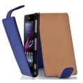 Miniatyrbild 1 av 3: Skyddsfodral för Sony Xperia Z1 COMPACT Fodral Skal Mobilskydd i flipdesign av texturerat konstläder Case Cover