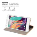 Miniatyrbild 3 av 6: HTC Desire 10 LIFESTYLE / Desire 825 Skal Plånboksfodral med magnetisk stängning, ståfunktion och kortficka
