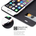 Miniatyrbillede 4 af 8: iPhone 6 / 6S Pungetui Flip Cover (Grå)