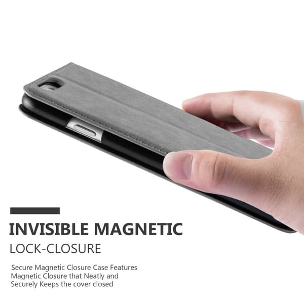 iPhone 6 / 6S Pungetui Flip Cover (Grå)