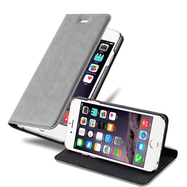 iPhone 6 / 6S Pungetui Flip Cover (Grå) TITANIUM GRÅ