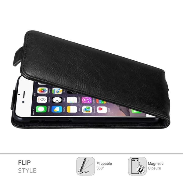 Deksel til iPhone 6 / 6S Flip Etui med magnetisk lukking