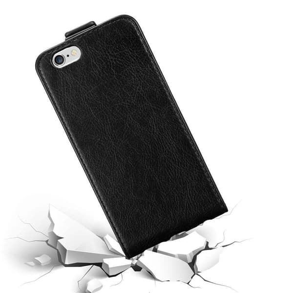 Deksel til iPhone 6 / 6S Flip Etui med magnetisk lukking
