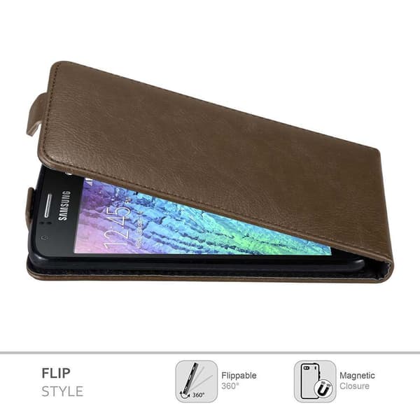 Samsung Galaxy J1 2015 Suojakotelo Suojakuori Lompakkokotelo Matkapuhelinkotelo flip muotoilu magneettisuljenta