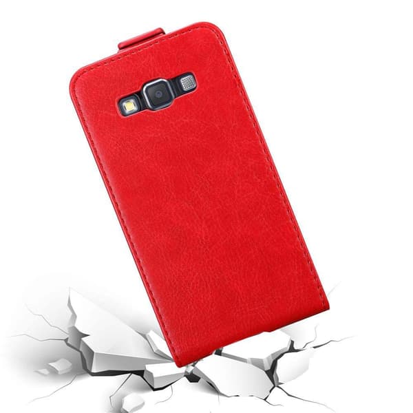 Samsung Galaxy A3 2015 Pungetui Flip Cover (Rød)