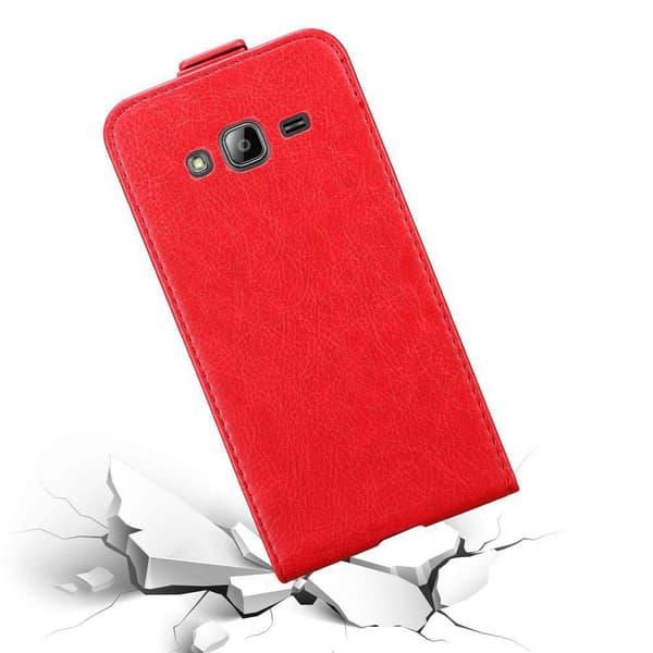 Skyddsfodral för Samsung Galaxy J3 2016 Fodral Skal i flipdesign med magnetisk stängning Case Cover