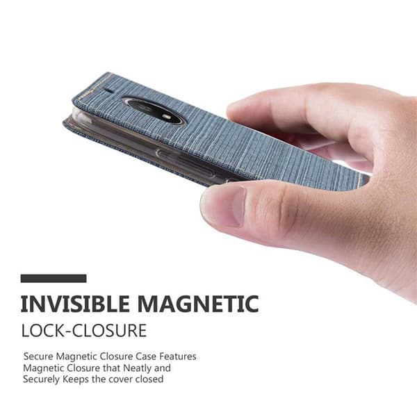 Nokia Lumia 1520 Skal Plånboksfodral med magnetisk stängning, ståfunktion och kortficka