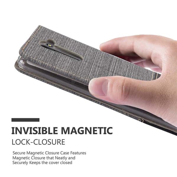 Deksel til LG STYLUS 2 Lommebokdeksel med magnetisk lukking, stativfunksjon og kortlomme