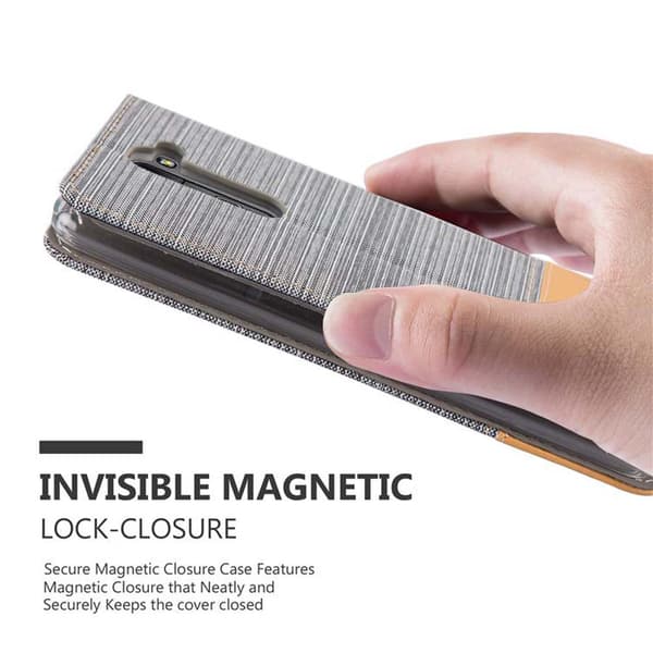 Deksel til LG STYLUS 2 Lommebokdeksel med magnetisk lukking, stativfunksjon og kortlomme
