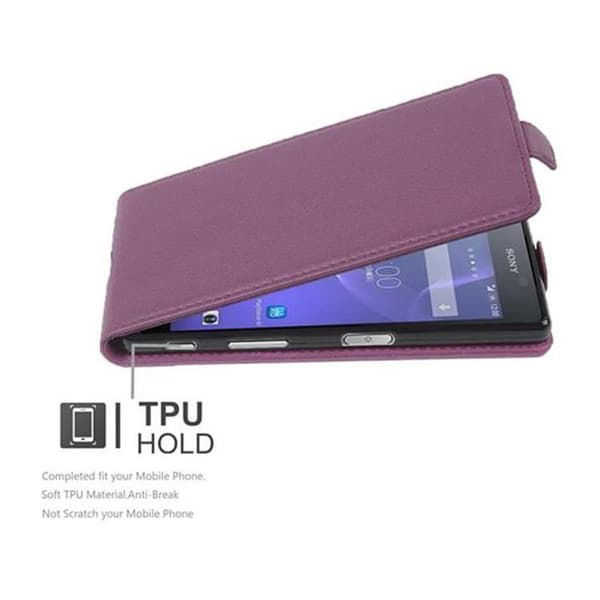 Skyddsfodral för Sony Xperia X PERFORMANCE Fodral Skal Mobilskydd i flipdesign av texturerat konstläder Case Cover