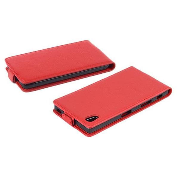 Skyddsfodral för Sony Xperia X PERFORMANCE Fodral Skal Mobilskydd i flipdesign av texturerat konstläder Case Cover