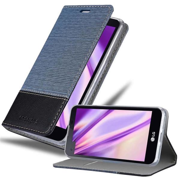 LG X SCREEN Pungetui Cover Case () MØRKEBLÅ SORT
