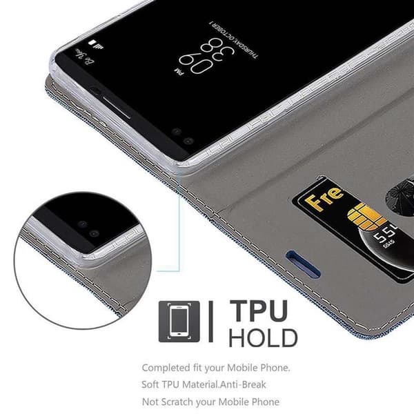 Deksel til LG V10 Lommebokdeksel med magnetisk lukking, stativfunksjon og kortlomme