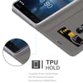 Miniatyrbilde 2 av 6: Deksel til LG STYLUS 3 Lommebokdeksel med magnetisk lukking, stativfunksjon og kortlomme