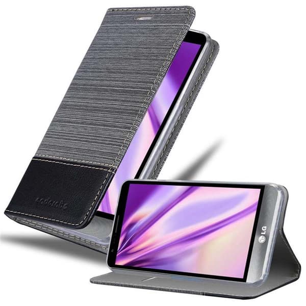 Deksel til LG STYLUS 3 Lommebokdeksel med magnetisk lukking, stativfunksjon og kortlomme