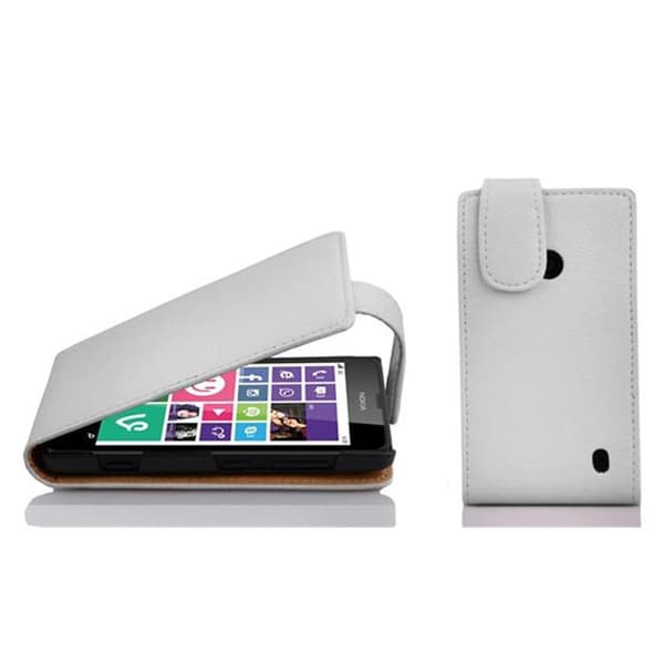 Skyddsfodral för Nokia Lumia 630 / 635 Fodral Skal Mobilskydd i flipdesign av texturerat konstläder Case Cover