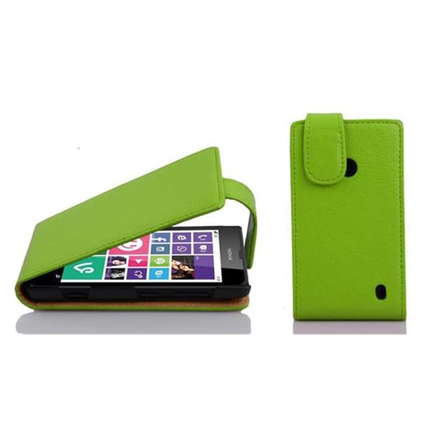 Skyddsfodral för Nokia Lumia 630 / 635 Fodral Skal Mobilskydd i flipdesign av texturerat konstläder Case Cover