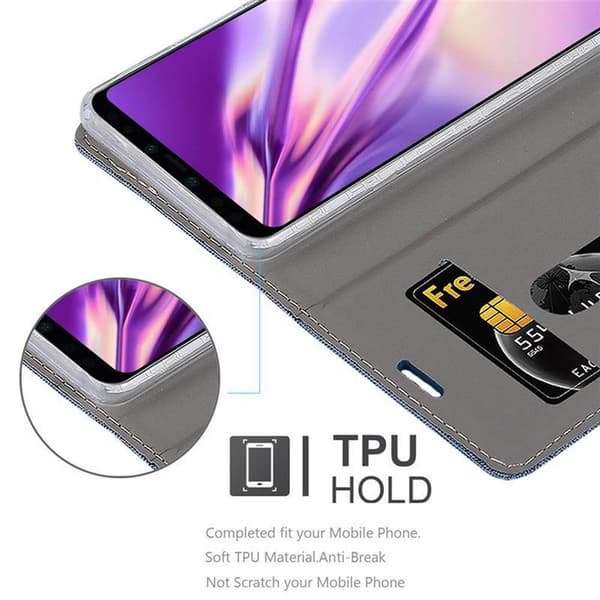 Deksel til Google PIXEL 4 XL Lommebokdeksel med magnetisk lukking, stativfunksjon og kortlomme
