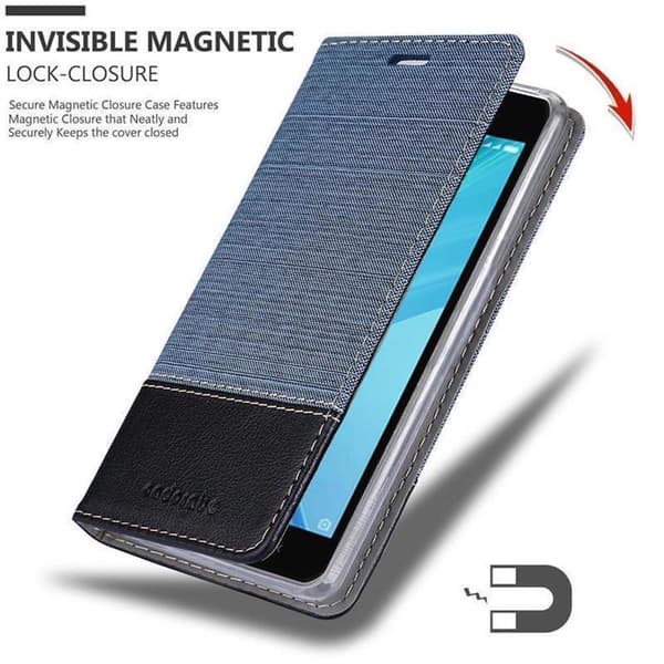 Xiaomi RedMi NOTE 5A Suojakotelo Suojakuori Lompakkokotelo Matkapuhelinkotelo jossa magneettisuljenta, jalusta-toiminto ja korttitasku