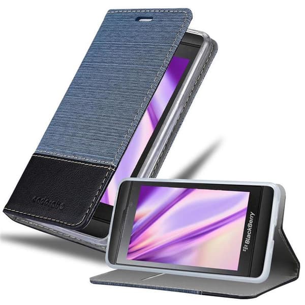 Blackberry Z10 Suojakotelo Suojakuori Lompakkokotelo Matkapuhelinkotelo jossa magneettisuljenta, jalusta-toiminto ja korttitasku