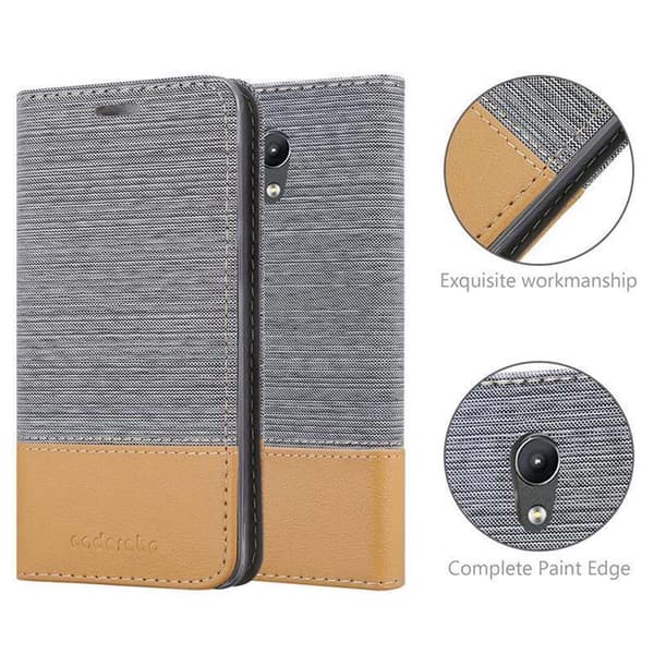 Lenovo P2 Skal Plånboksfodral med magnetisk stängning, ståfunktion och kortficka