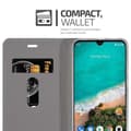 Miniatyrbild 3 av 8: Xiaomi Mi CC9 Skal Plånboksfodral med magnetisk stängning, ståfunktion och kortficka