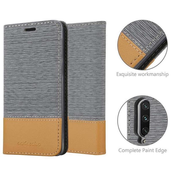 Xiaomi Mi CC9 Skal Plånboksfodral med magnetisk stängning, ståfunktion och kortficka
