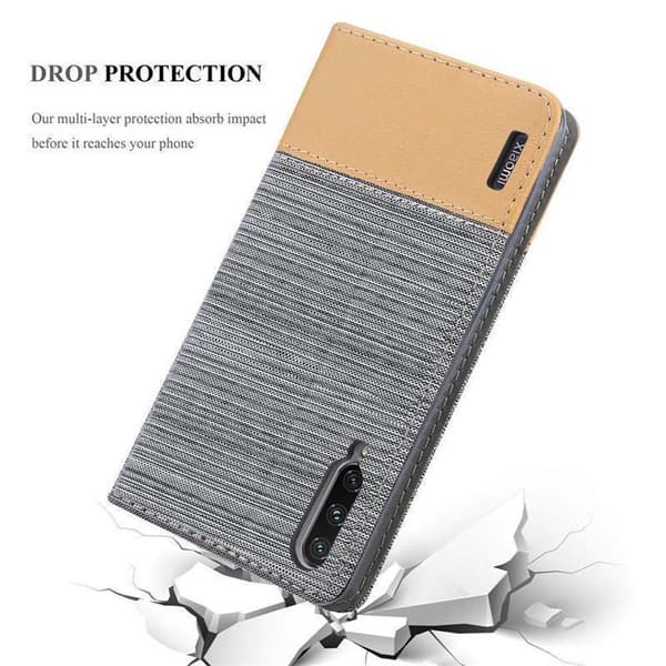 Xiaomi Mi CC9 Skal Plånboksfodral med magnetisk stängning, ståfunktion och kortficka