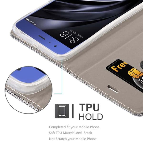 Xiaomi Mi 6 Pungetui Cover Case (Grå)