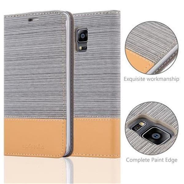 Samsung Galaxy NOTE EDGE Suojakotelo Suojakuori Lompakkokotelo Matkapuhelinkotelo jossa magneettisuljenta, jalusta-toiminto ja korttitasku