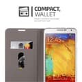 Miniatyrbild 6 av 7: Samsung Galaxy NOTE 3 Skal Plånboksfodral med magnetisk stängning, ståfunktion och kortficka