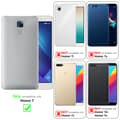 Pikkukuva 2 / 8: Honor 7 Suojakotelo Suojakuori Lompakkokotelo Matkapuhelinkotelo jossa magneettisuljenta, jalusta-toiminto ja korttitasku