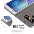 Pikkukuva 3 / 8: Honor 7 Suojakotelo Suojakuori Lompakkokotelo Matkapuhelinkotelo jossa magneettisuljenta, jalusta-toiminto ja korttitasku