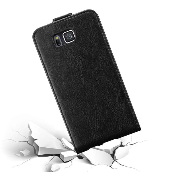 Deksel til Samsung Galaxy ALPHA Flip Etui med magnetisk lukking