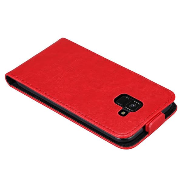 Samsung Galaxy A8 2018 Suojakotelo Suojakuori Lompakkokotelo Matkapuhelinkotelo flip muotoilu magneettisuljenta