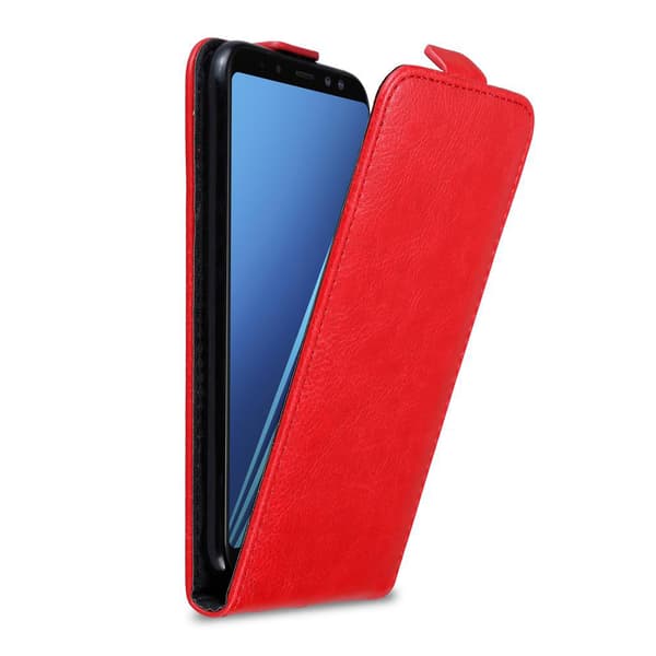 Samsung Galaxy A8 2018 Suojakotelo Suojakuori Lompakkokotelo Matkapuhelinkotelo flip muotoilu magneettisuljenta