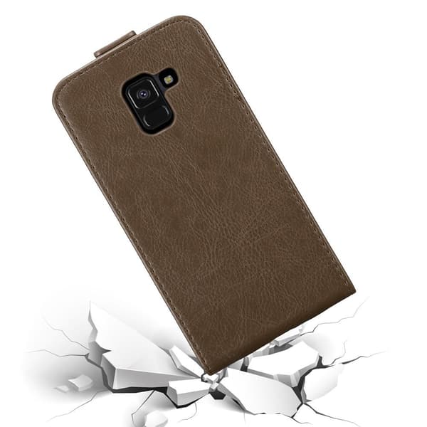 Skyddsfodral för Samsung Galaxy A8 2018 Fodral Skal i flipdesign med magnetisk stängning Case Cover