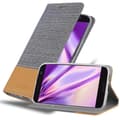 Pikkukuva 1 / 6: HTC ONE M10 Suojakotelo Suojakuori Lompakkokotelo Matkapuhelinkotelo jossa magneettisuljenta, jalusta-toiminto ja korttitasku